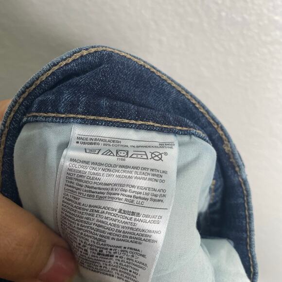 Banana Republic Womens Jeans Size 32 Denim Blue Skinny Fit Mid Rise Medium Wash - Picture 5 of 12